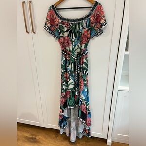 Off the Shoulder Floral Dress